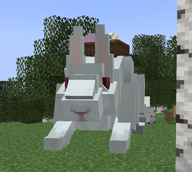 minecraft easter bunny skin